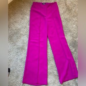 Size 2 Express Wide Leg High Rise Pink Pants